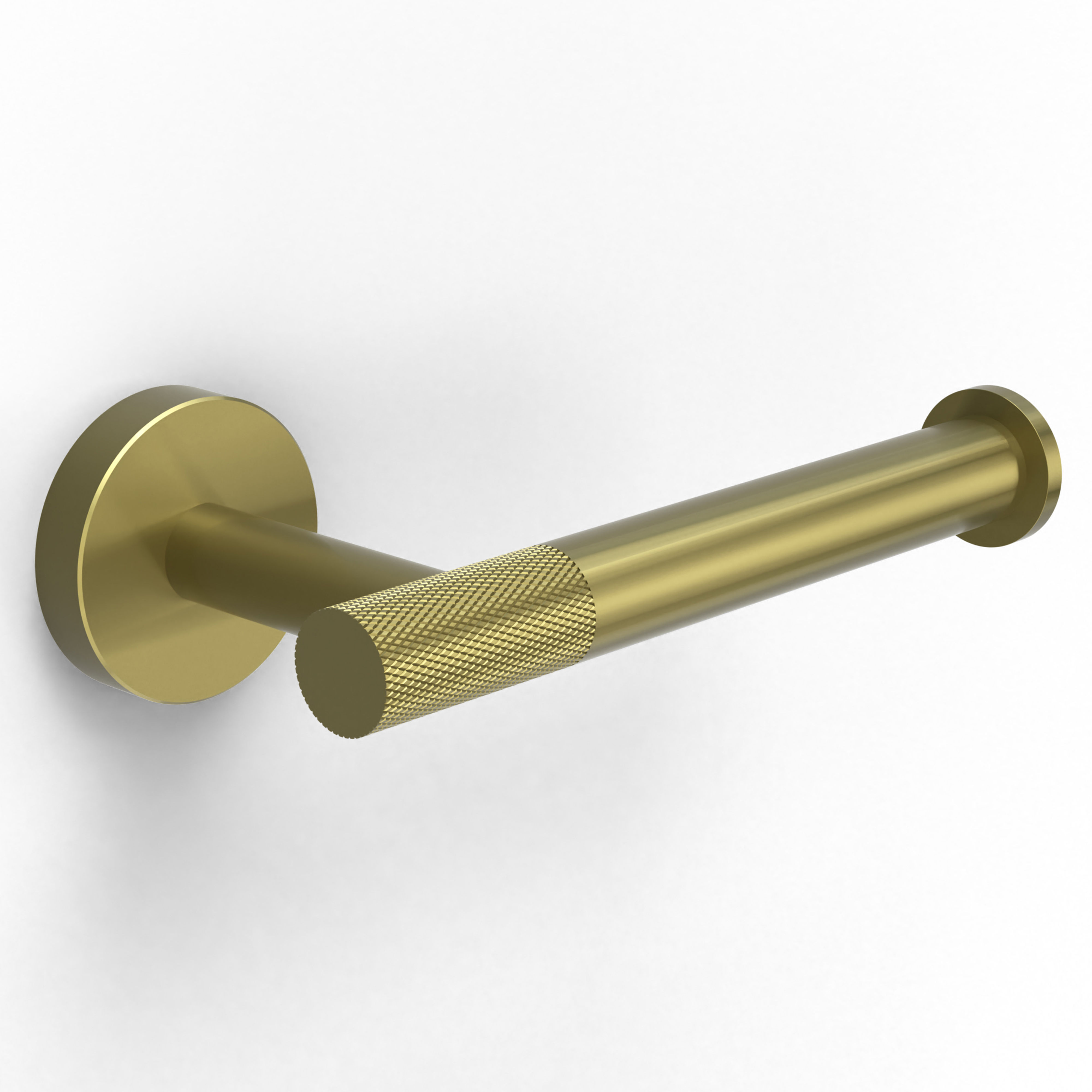 Origins Living Turner Open Toilet Roll Holder Brushed Brass - TRN-117001-BB