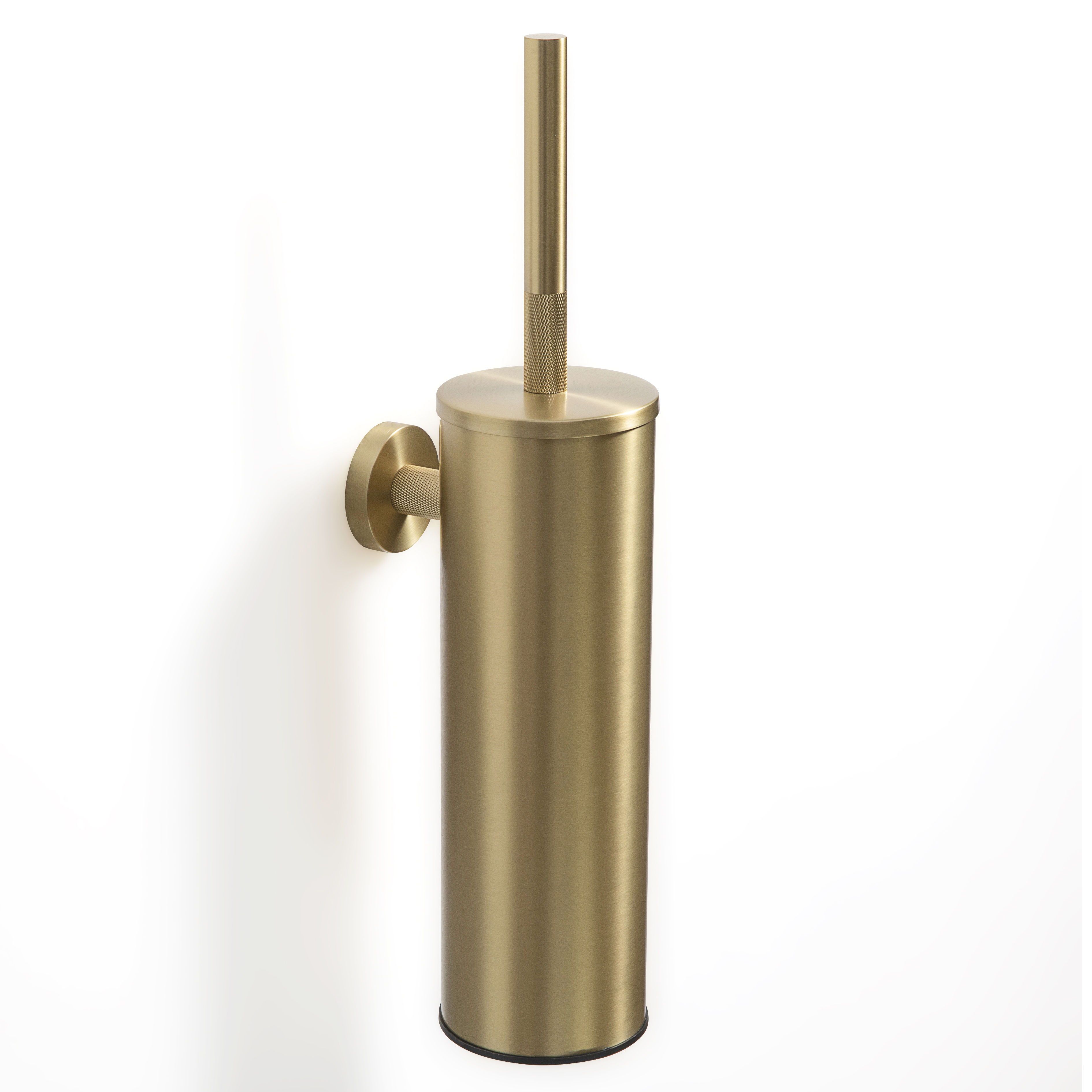 Origins Living Turner Wall-Mounted Toilet Brush Brushed Brass - TRN-118020-BB