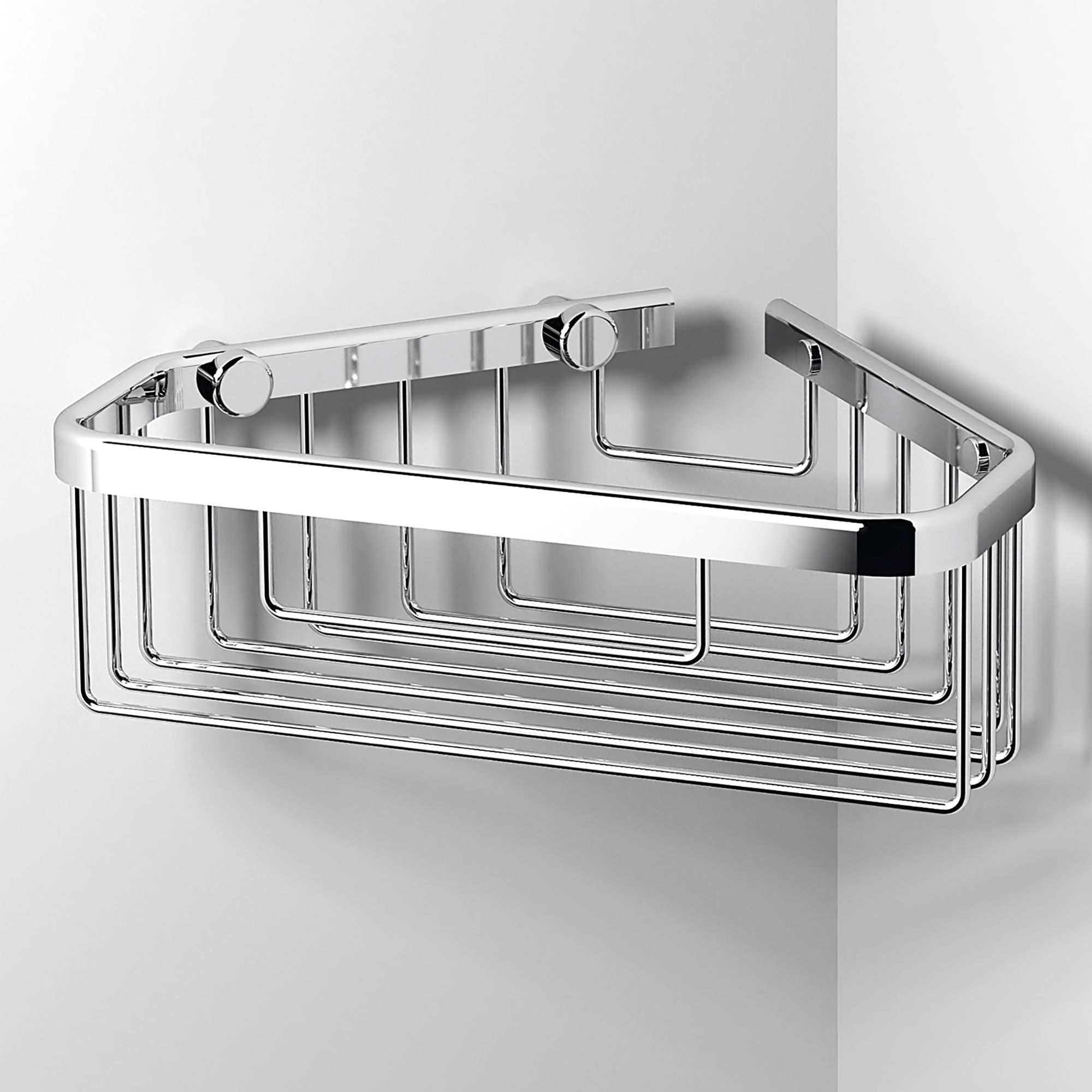 Origins Living Large Corner Shower Basket Chrome - 189762
