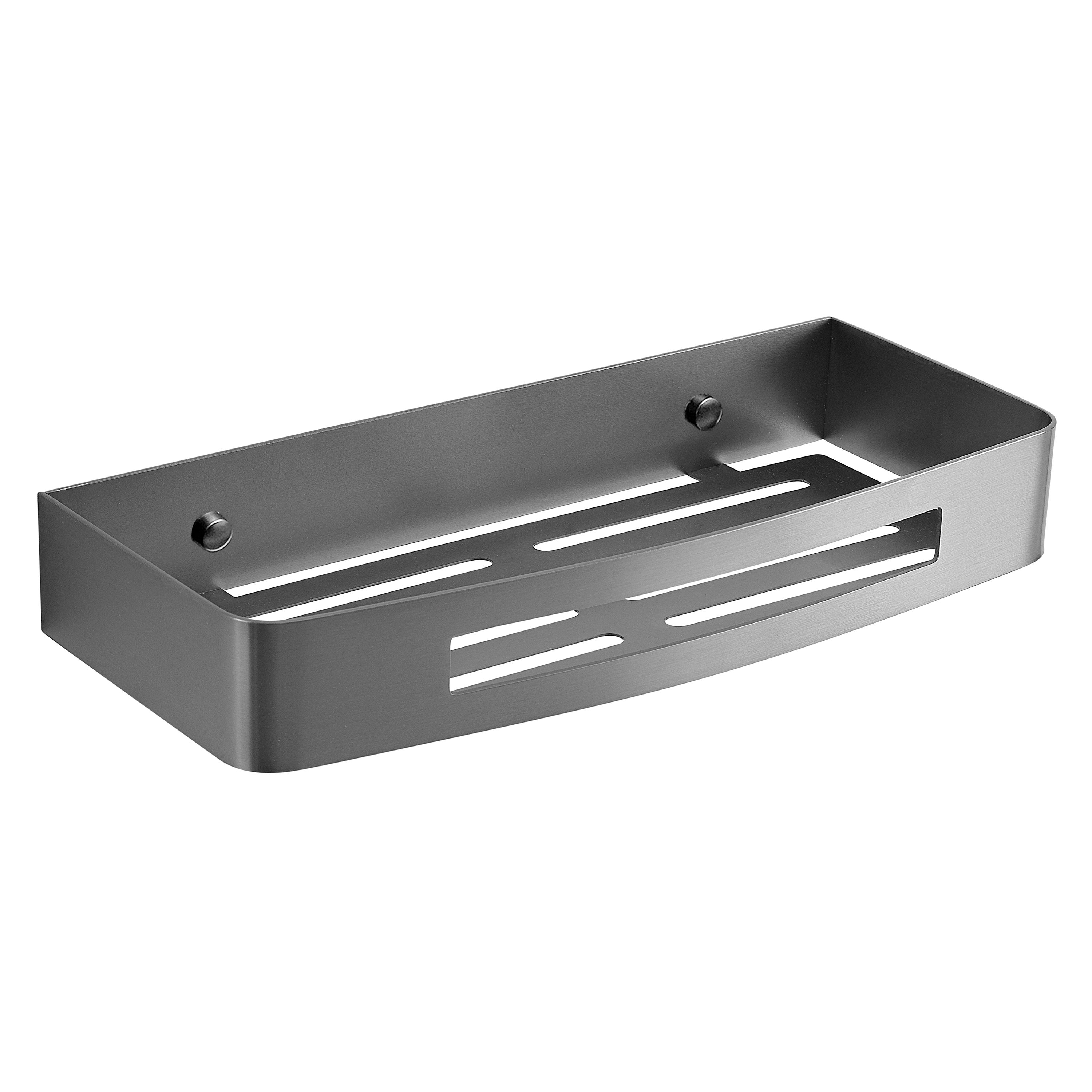 Origins Living Nerva Shower Basket Gunmetal - 2417-81