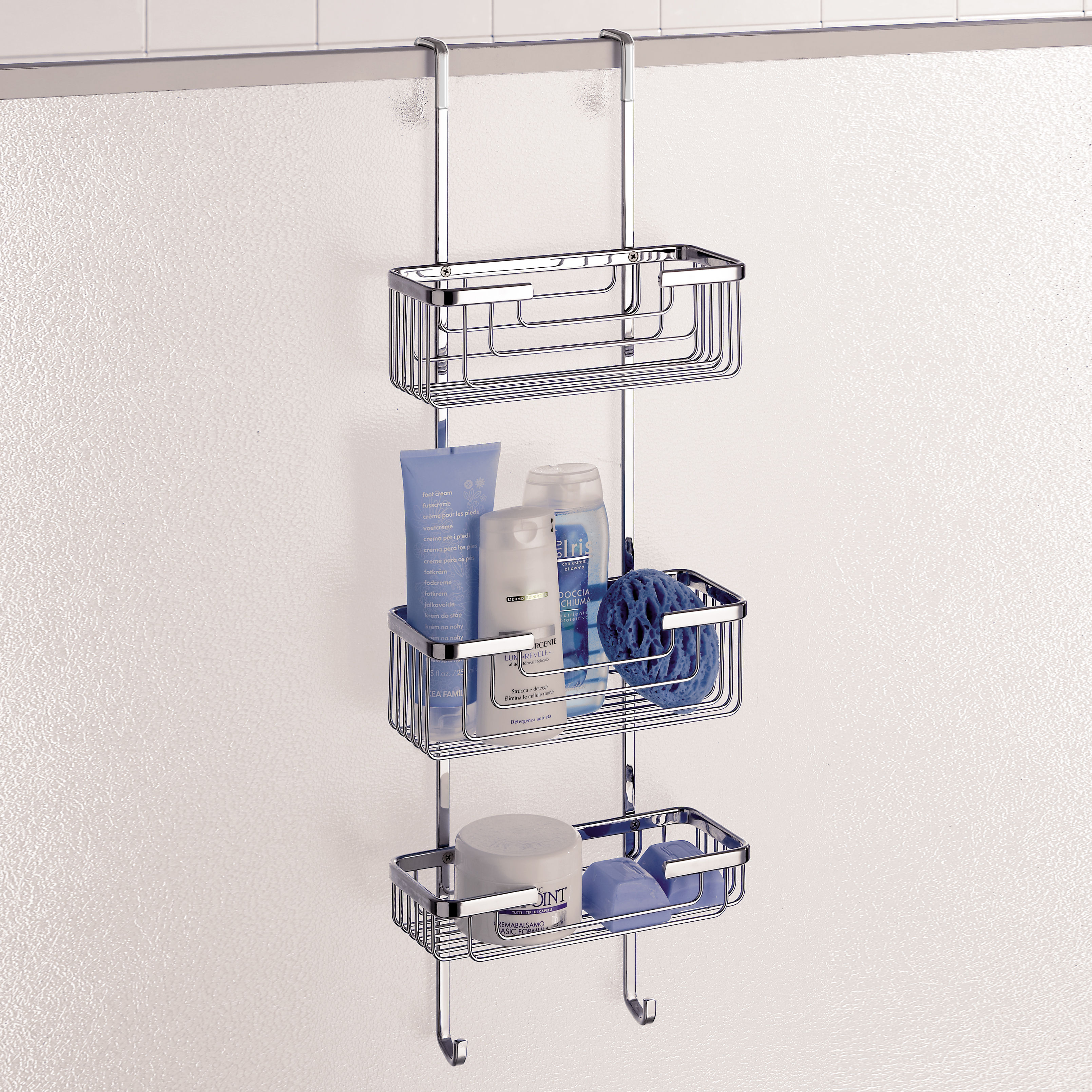 Origins Living 3-Tier Hanging Shower Rack Chrome - 5684-13