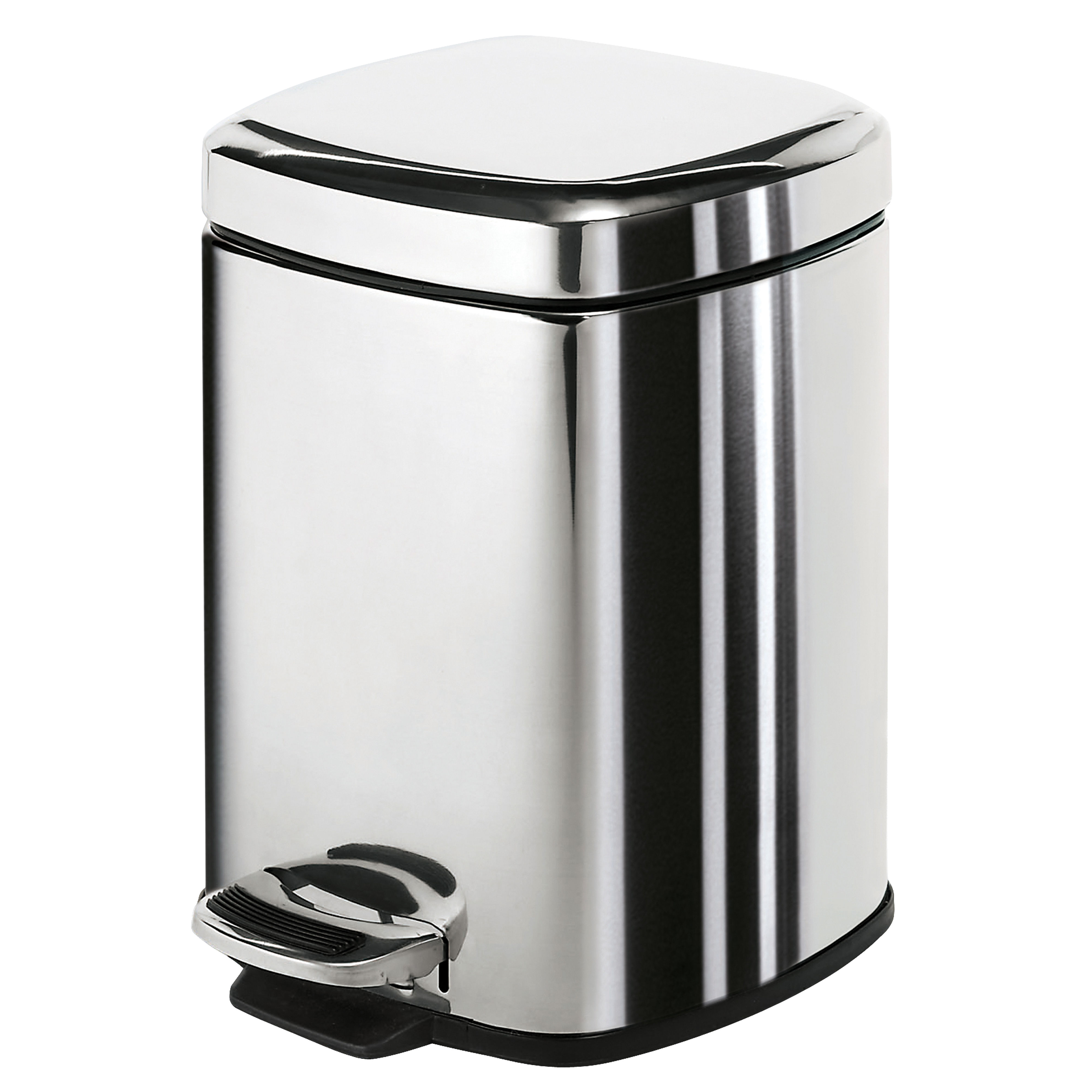 Origins Living Square Pedal Bin Polished 3L - 2209-13