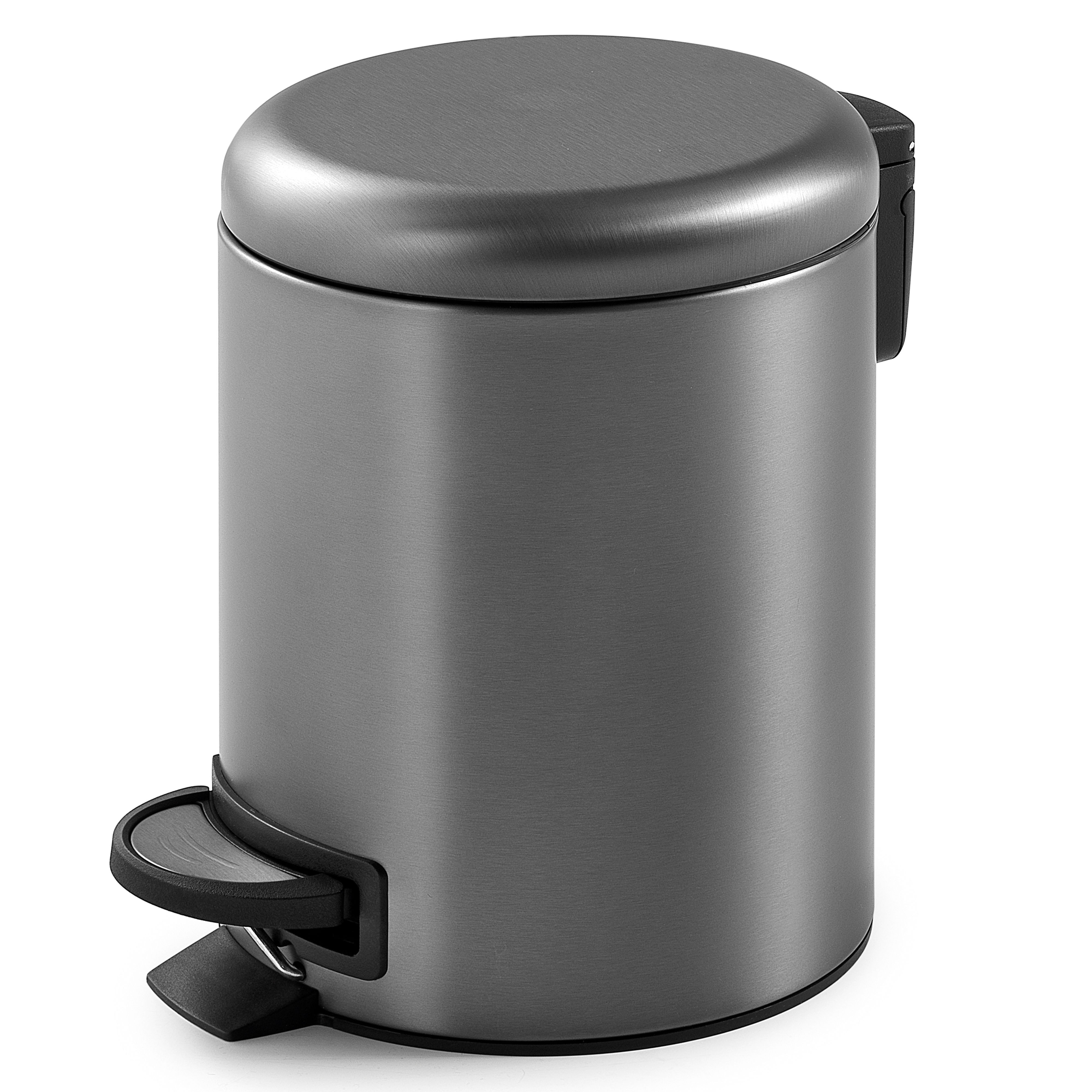 Origins Living Potty Pedal Bin Gunmetal 3L - 3209-81
