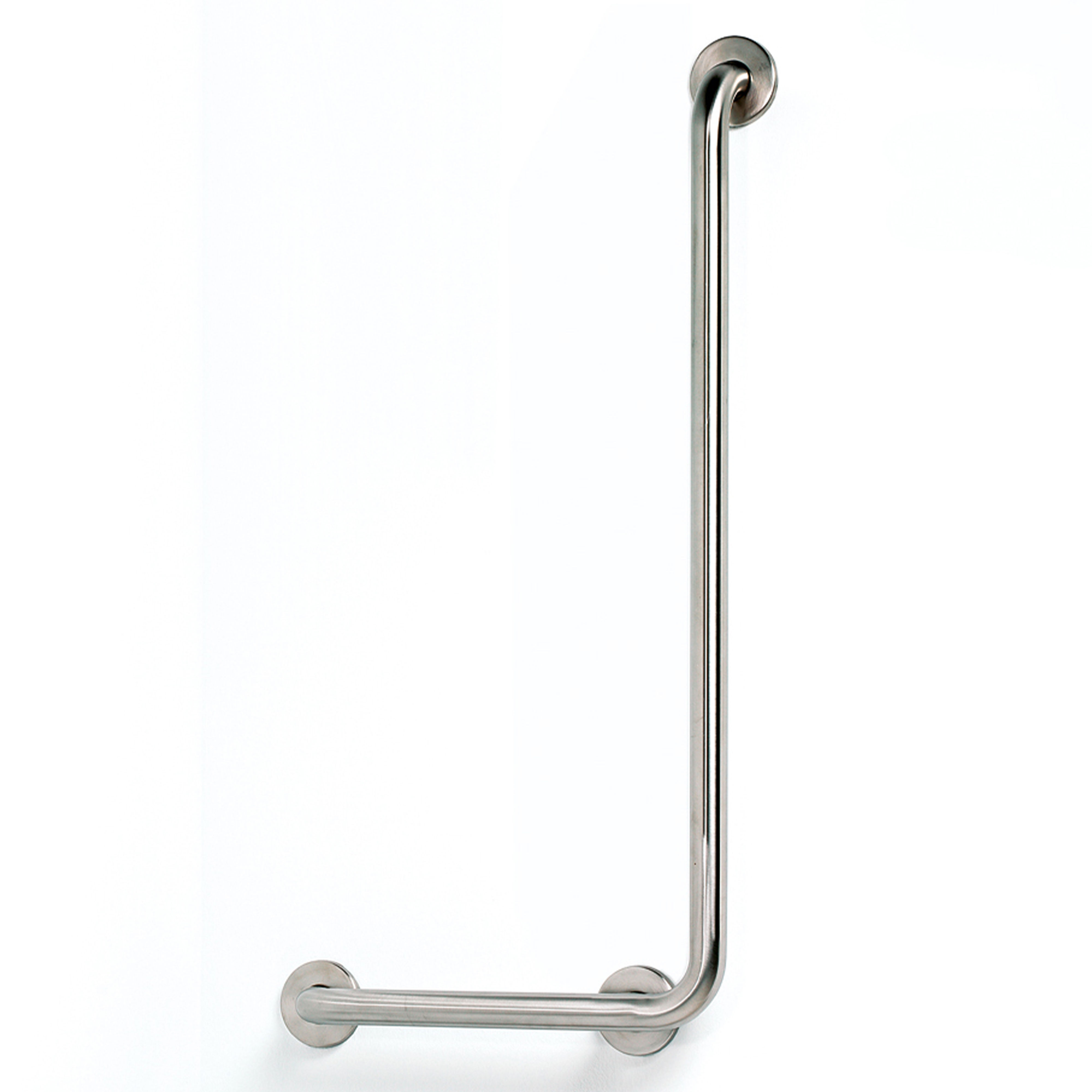 Origins Living Safety Wall Bar 90° Left Brushed Stainless Steel - 118236