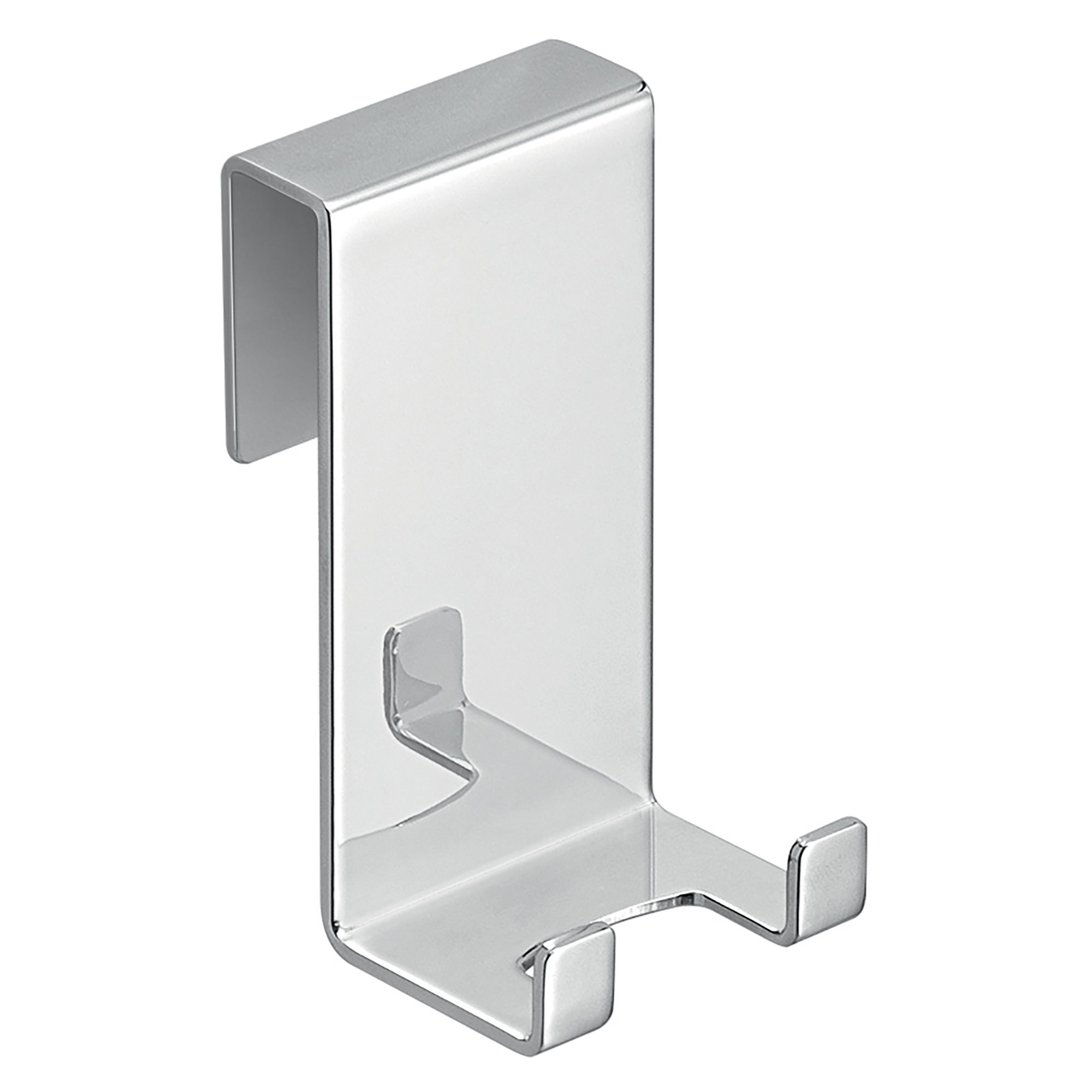 Origins Living Double Bathroom Hook over Glass Chrome - S026-13