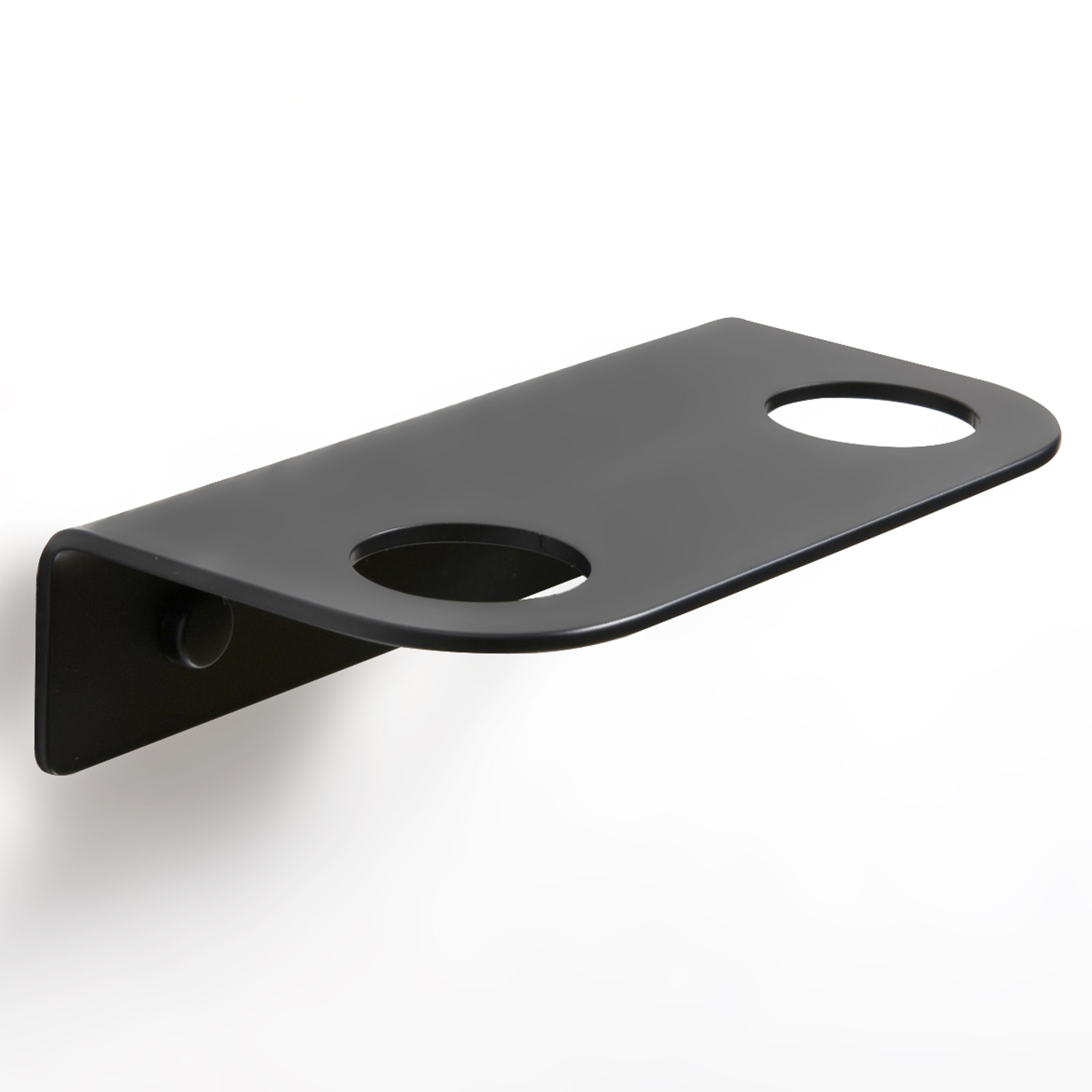 Origins Living Bottle Holder 2 Hole Black - BTL-113228-BK