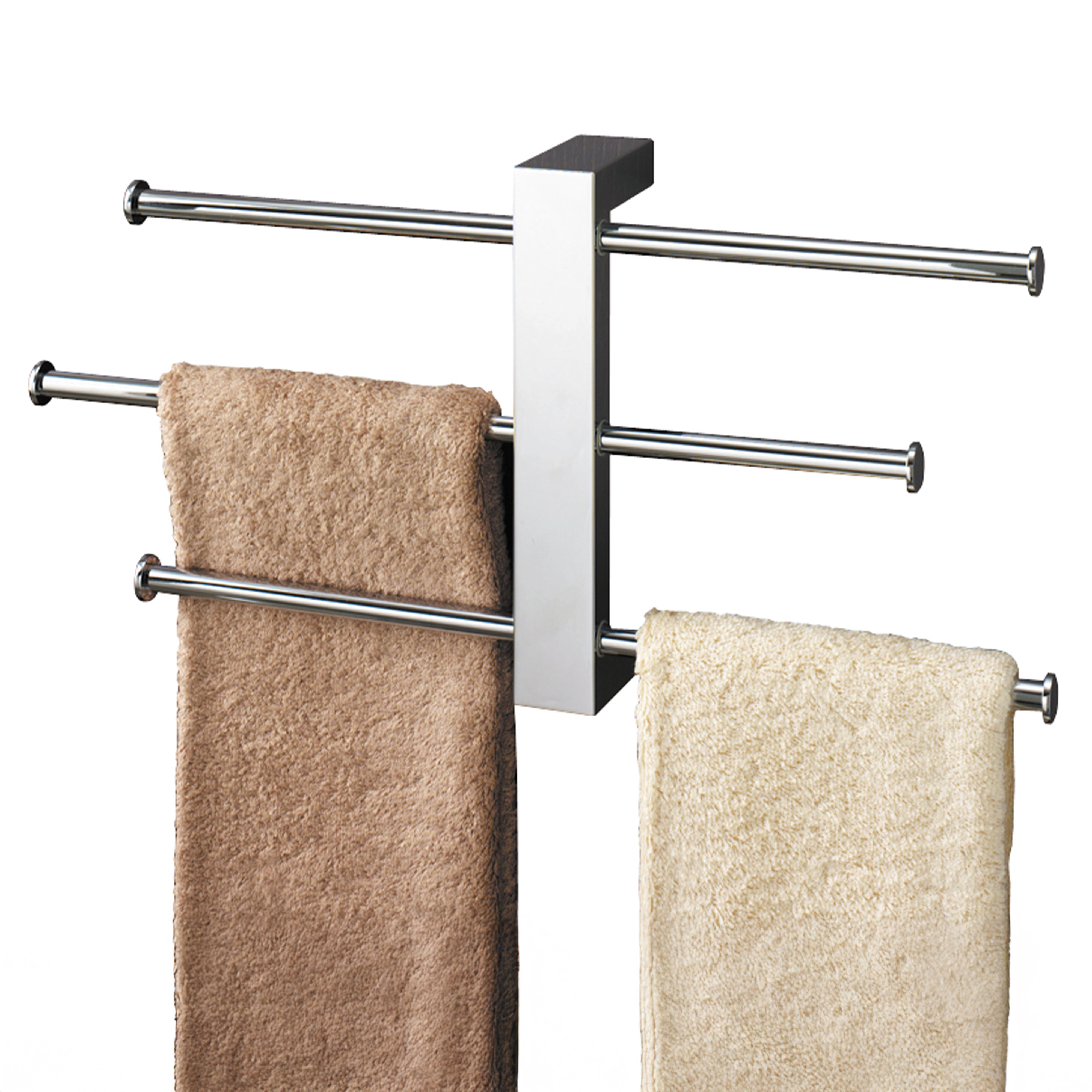 Origins Living Bridge Towel Rail Set Chrome - 7630-13