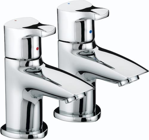 Bristan Capri Basin Taps Chrome 1/2" - CAP 1/2 C
