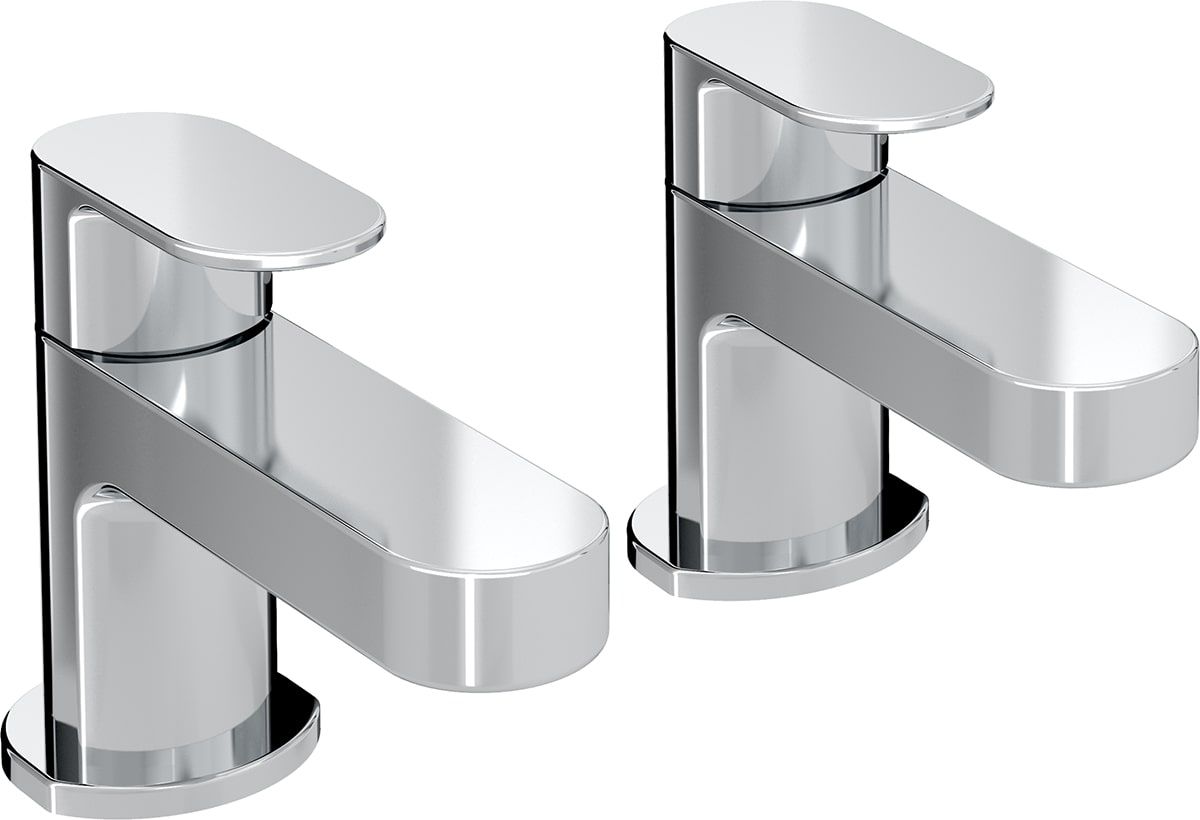 Bristan Frenzy Basin Taps Chrome - FRZ 1/2 C