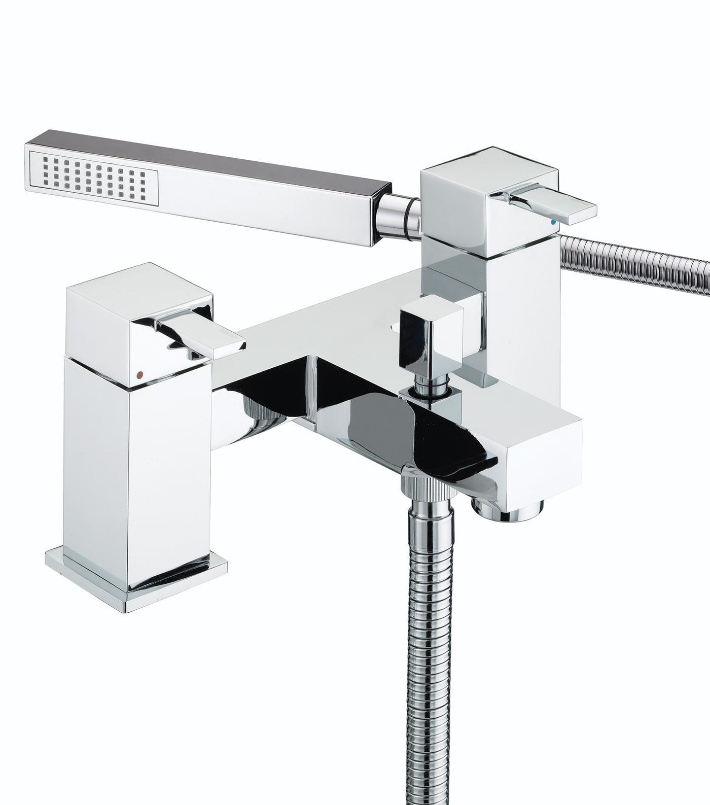 Bristan Quadrato Bath Shower Mixer Tap Chrome - QD BSM C