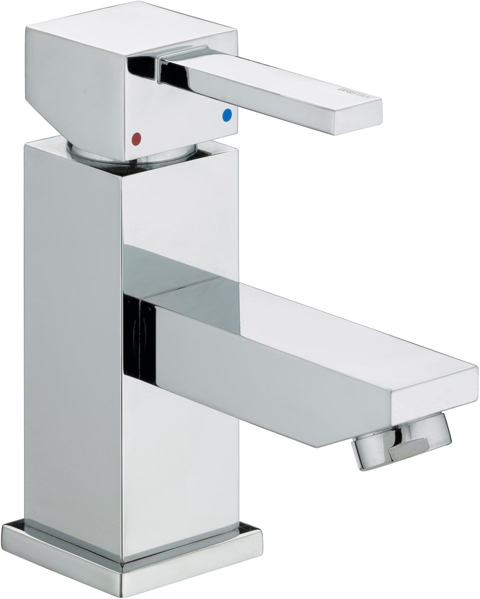 Bristan Quadrato Basin Mixer Tap Chrome - QD SMBAS C