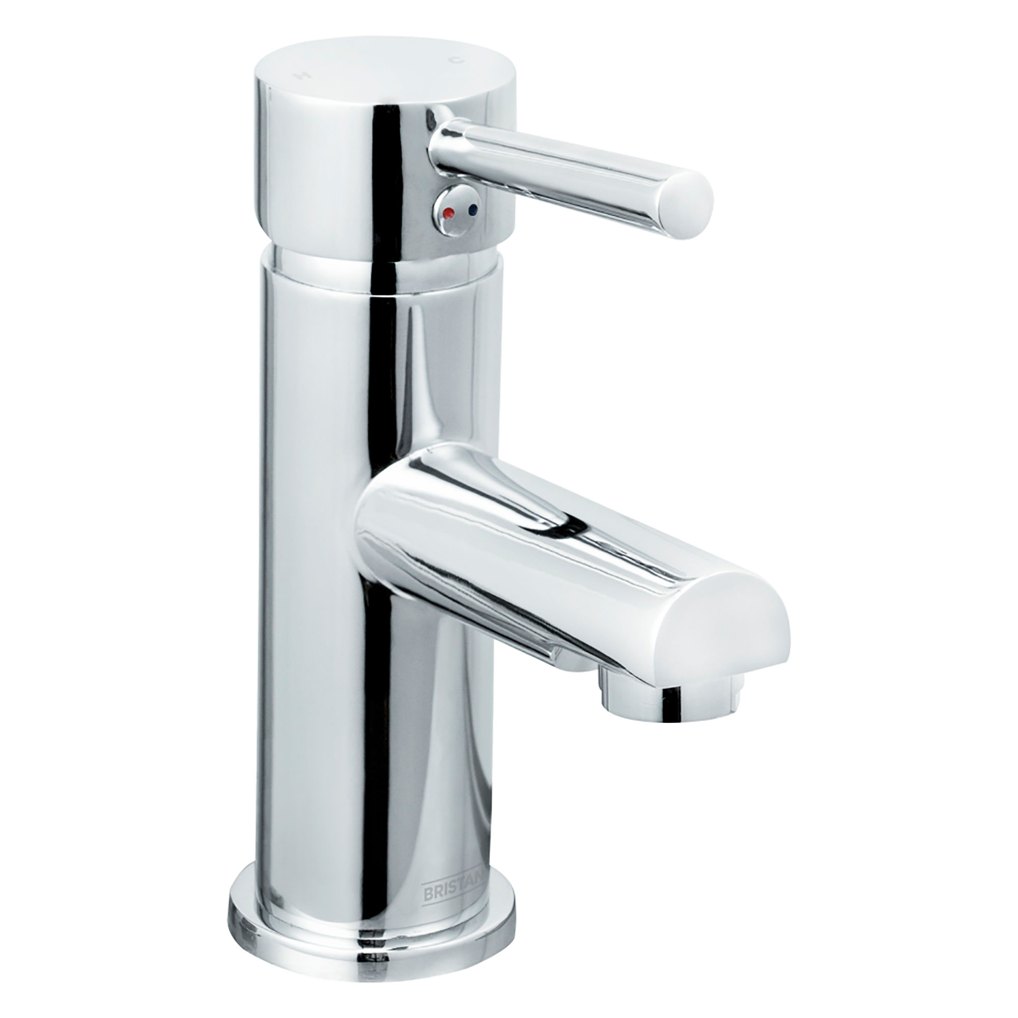 Bristan Mios Mono Basin Mixer Tap with Clicker Waste Chrome - MIO BAS C