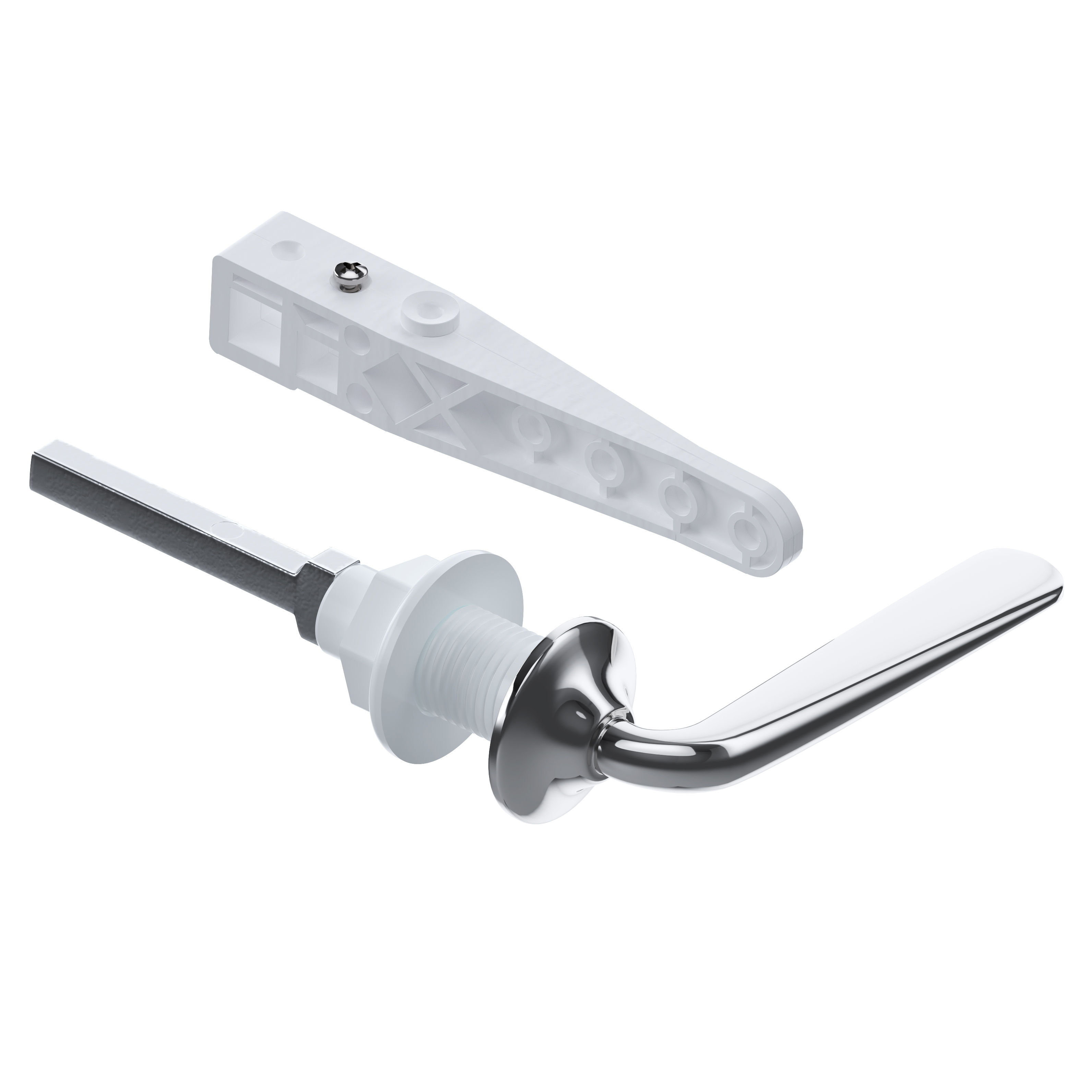 Viva D Type Toilet Handle Kit 3/8" - PP0008D/A