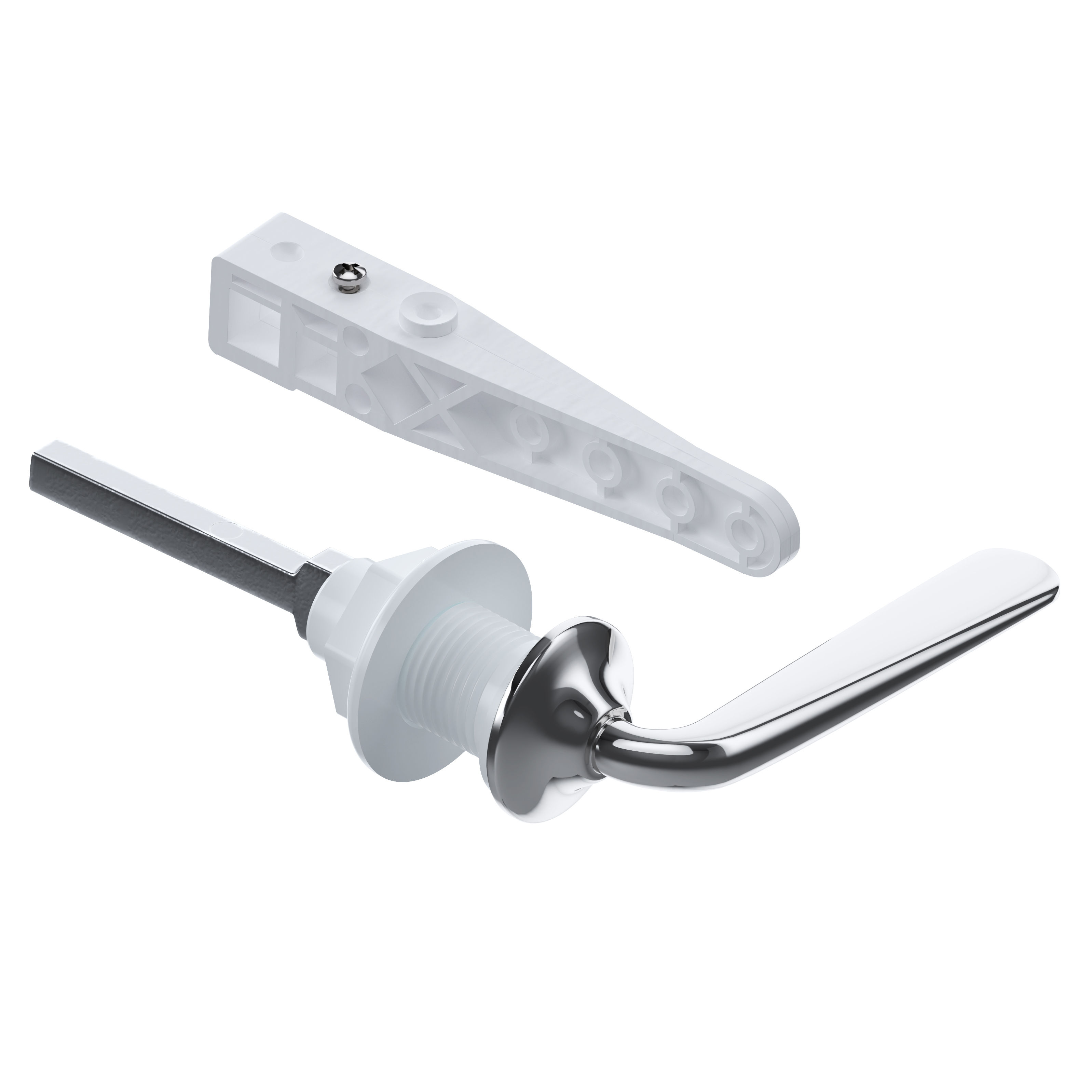 Viva D Type Toilet Handle Kit 1/2" - PP0008D