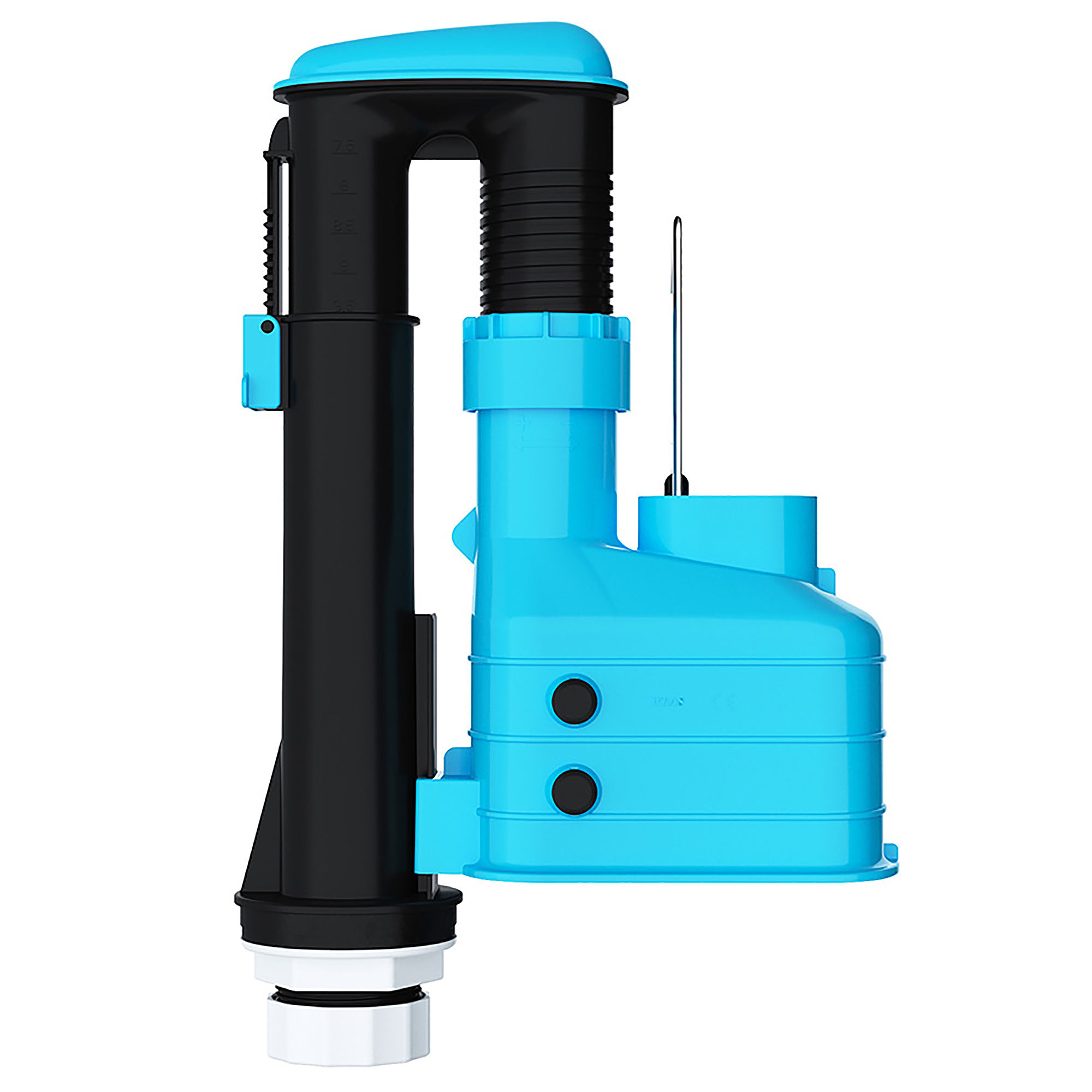 Viva Skylo 3 Part Dual Flush Height Adjustable Toilet Syphon AS01/3P