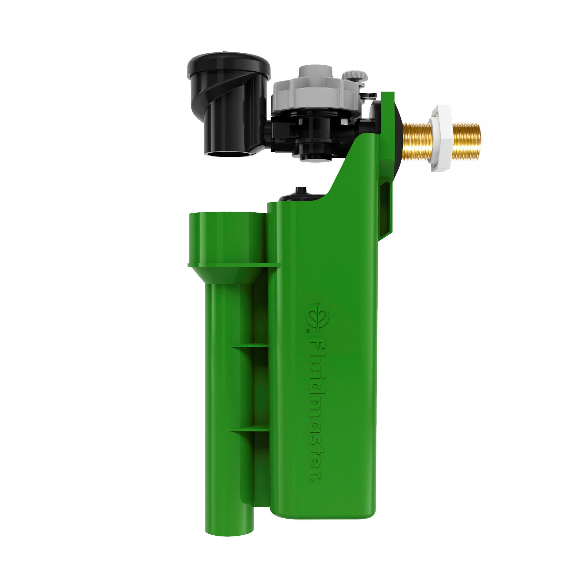 Fluidmaster AIRGAP 6000 Delayed Brass Shank Side Entry Fill Valve 1/2" - 6720D001
