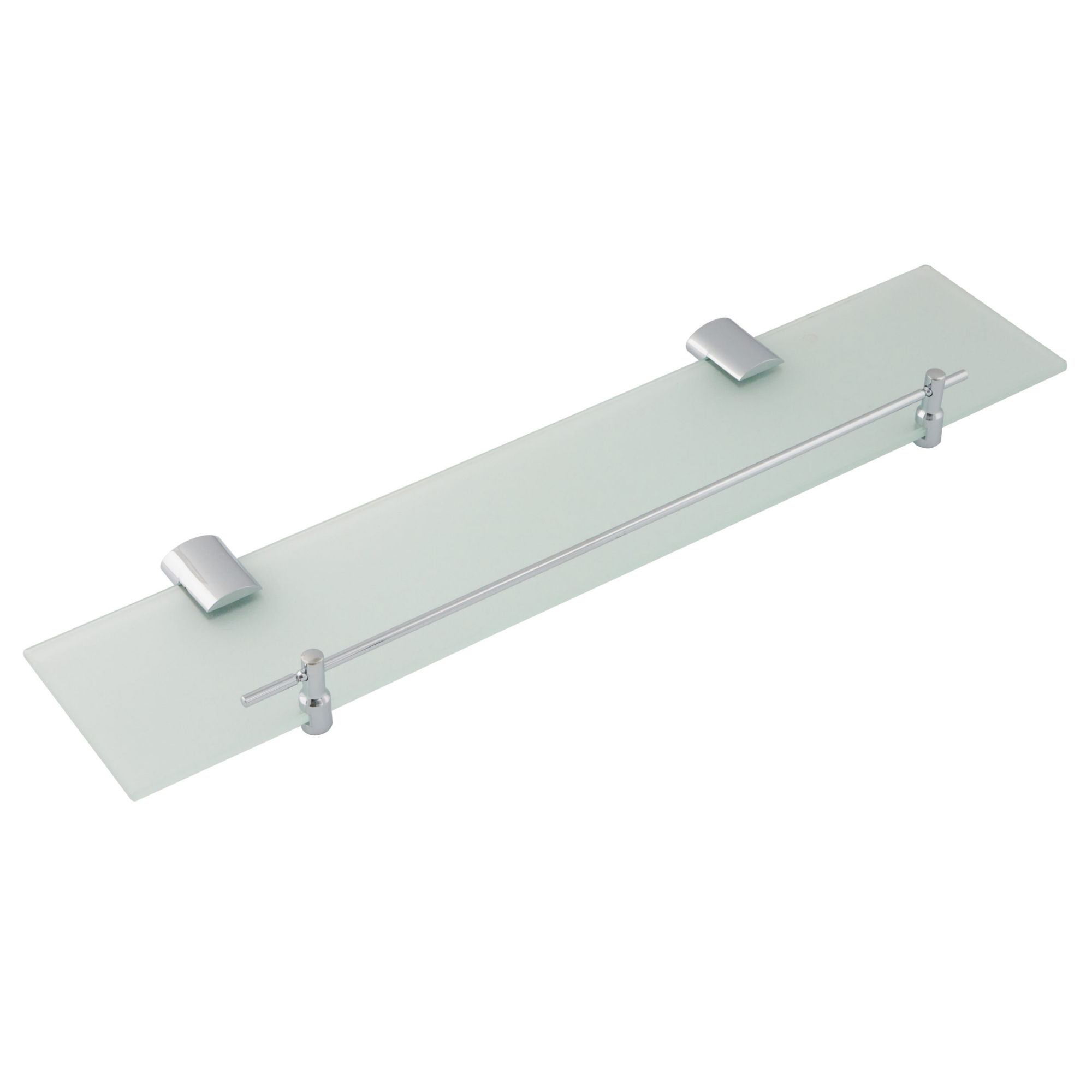Eclipse 801 Series Frosted Glass Shelf Polished Chrome