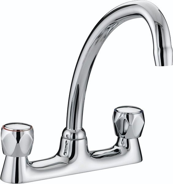 Bristan Club Deck Sink Mixer Tap 1/2" - VAC BDSM C MT
