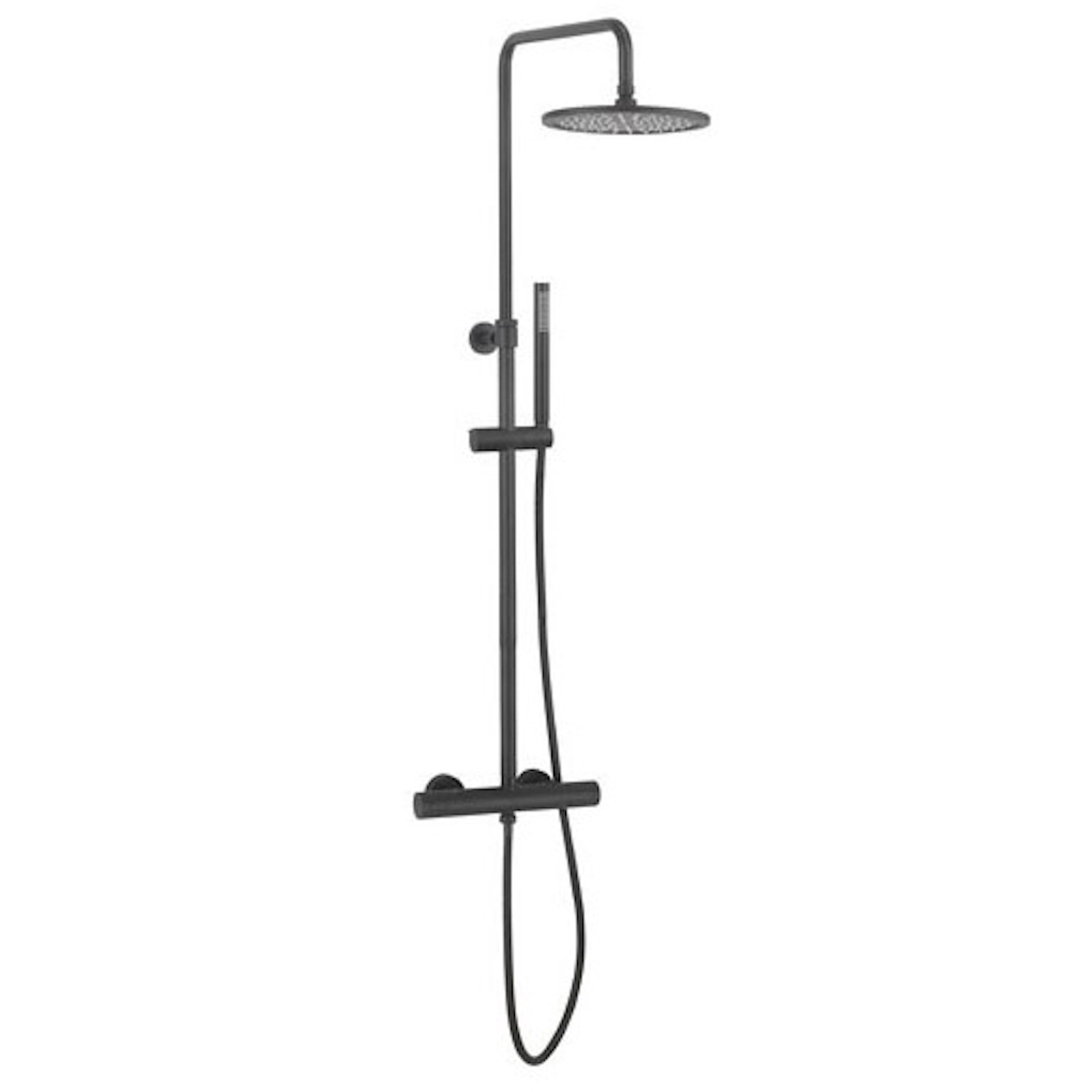 Crosswater Central Multifunction Shower Matt Black - RM530WM
