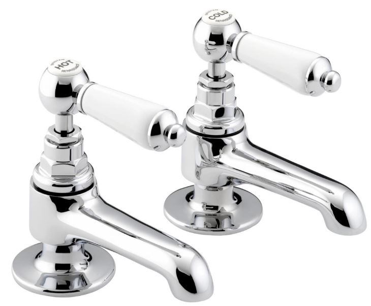 Bristan Renaissance Basin Taps (Pair) RS 1/2 C