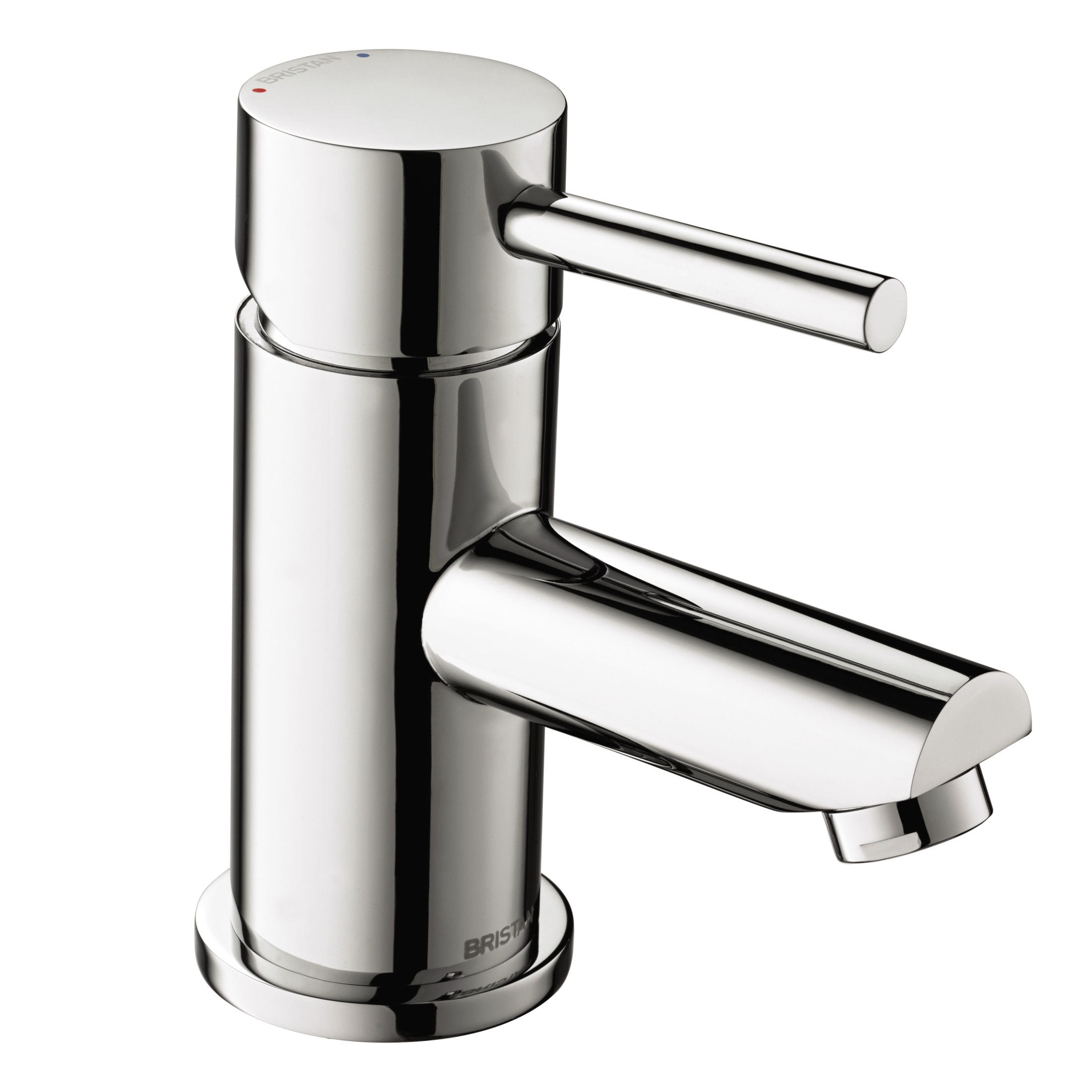 Bristan Blitz Bathroom Basin Mono Mixer Tap with Clicker Waste Chrome - BTZ BAS C