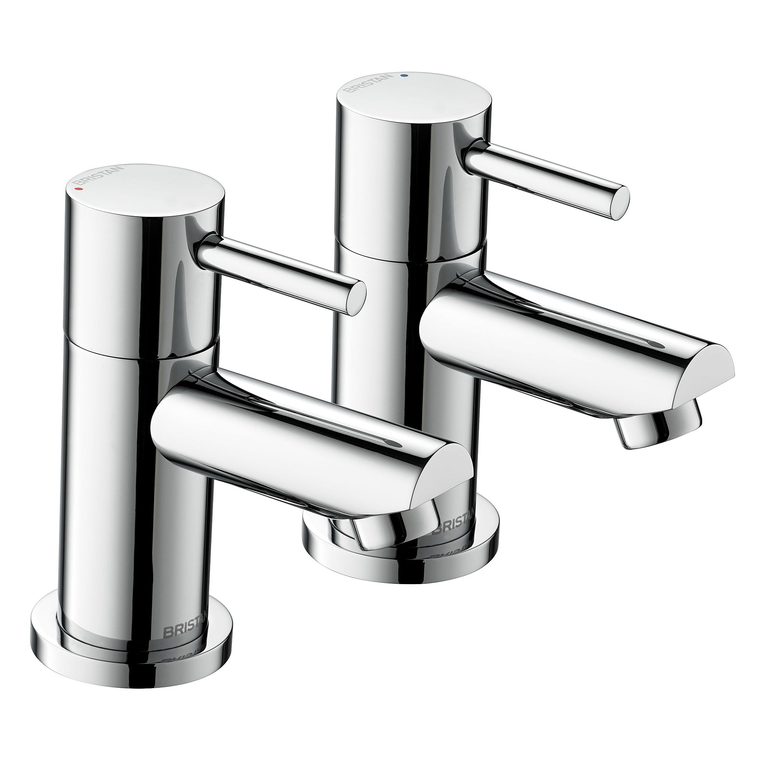 Bristan Blitz Bath Taps (Pair) Chrome - BTZ 3/4 C