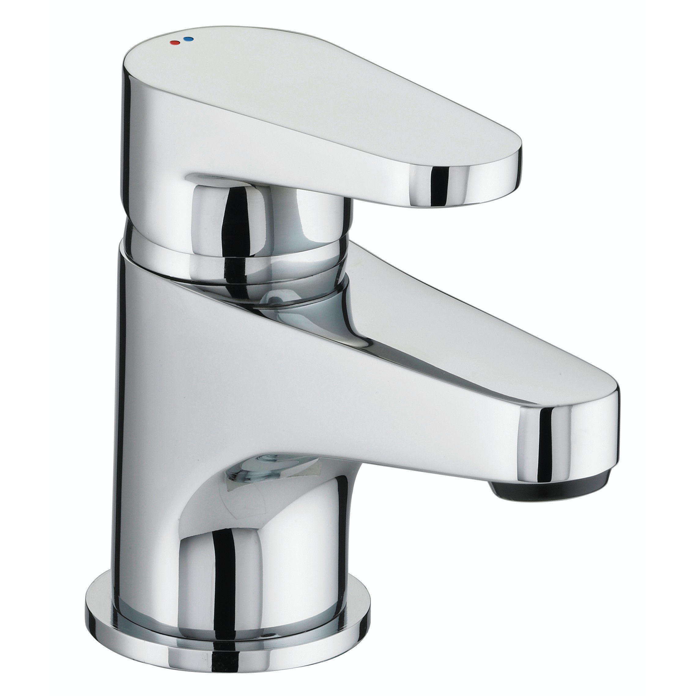 Bristan Quest Basin Mono Mixer Tap with Clicker Waste Chrome - QST BAS C