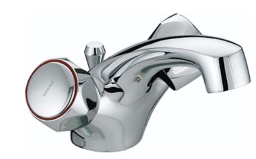 Bristan Club Mono Basin Mixer Dual Flow Tap Chrome 1/2" - VAC DFBAS C MT