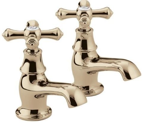 Bristan Colonial Gold Effect Basin Tap K 1/2 G