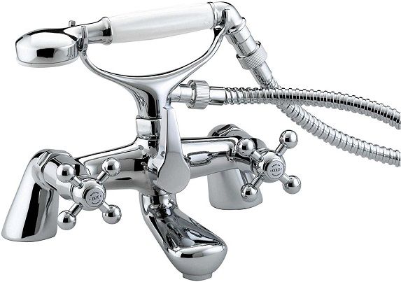 Bristan Regency Luxury Bath/Shower Mixer Tap Chrome - R LBSM C