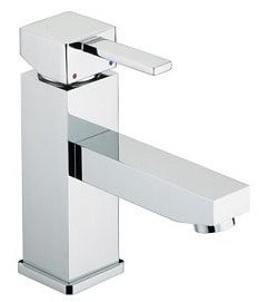 Bristan Quadrato Basin Mixer Tap No Waste - QDEBASNWC