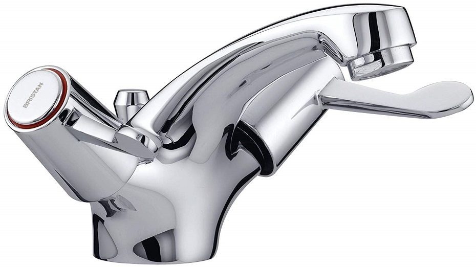 Bristan 3" Lever Monobloc Basin Mixer Tap 1/2" - C/D VAL BAS C CD