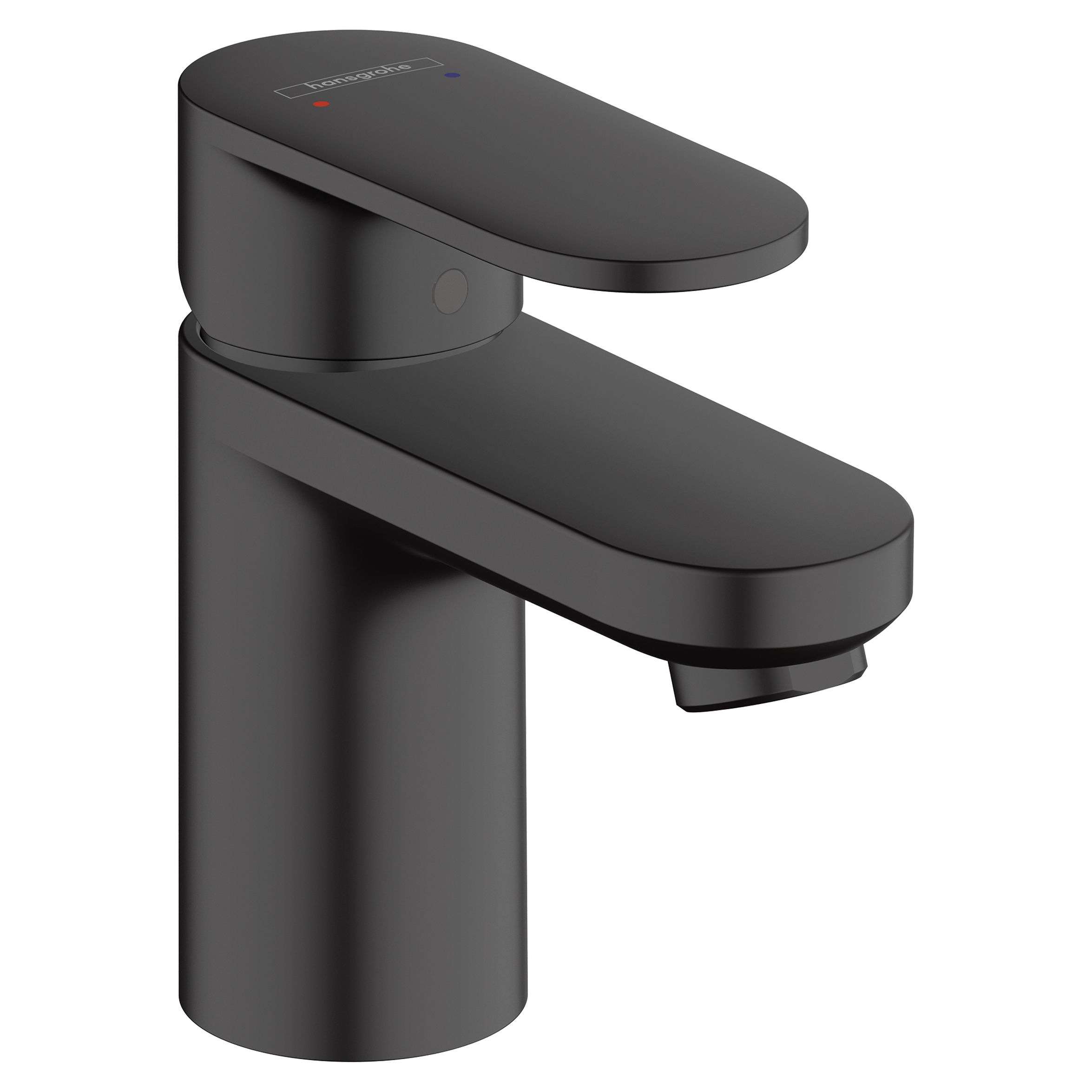 Hansgrohe Vernis Blend 70 Mono Basin Mixer Tap with Pop-Up Waste Set Matt Black - 71550670