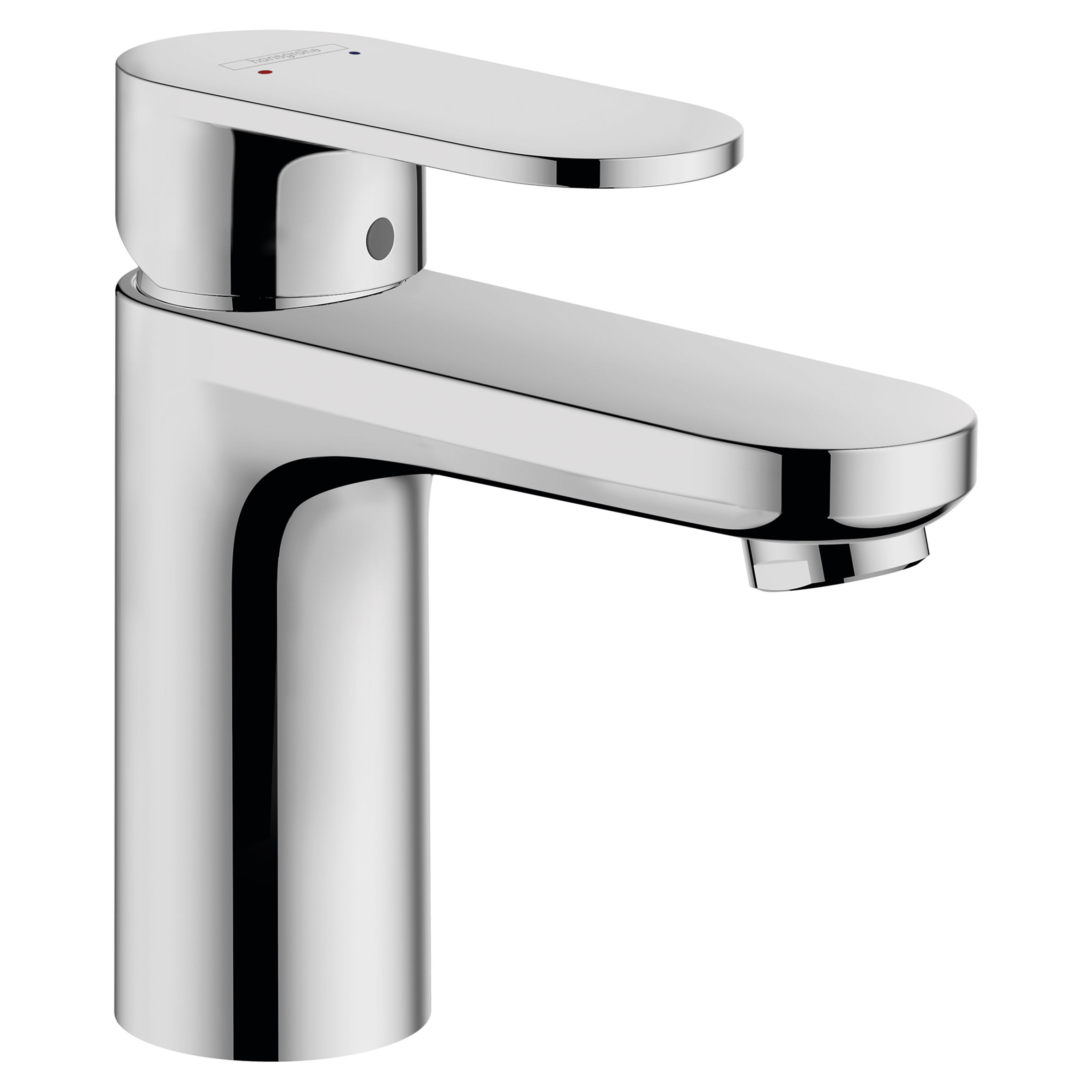Hansgrohe Vernis Blend 100 Mono Basin Mixer Tap with Pop-Up Waste Set Chrome - 71551000