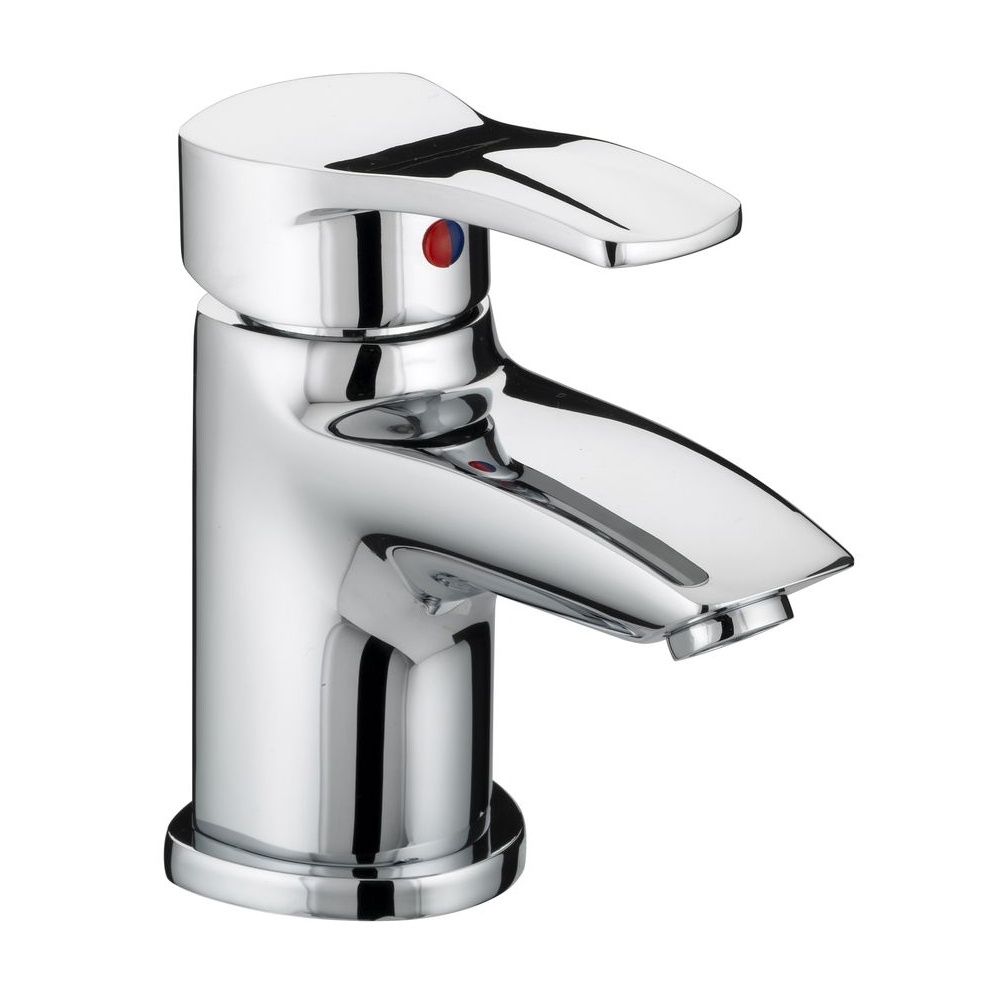 Bristan Capri Basin Mixer Tap with Eco-Click and PUW Chrome - CAPEBASC