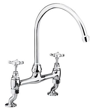 Bristan 1901 Bridge Sink Mixer Tap Chrome - N DSMC