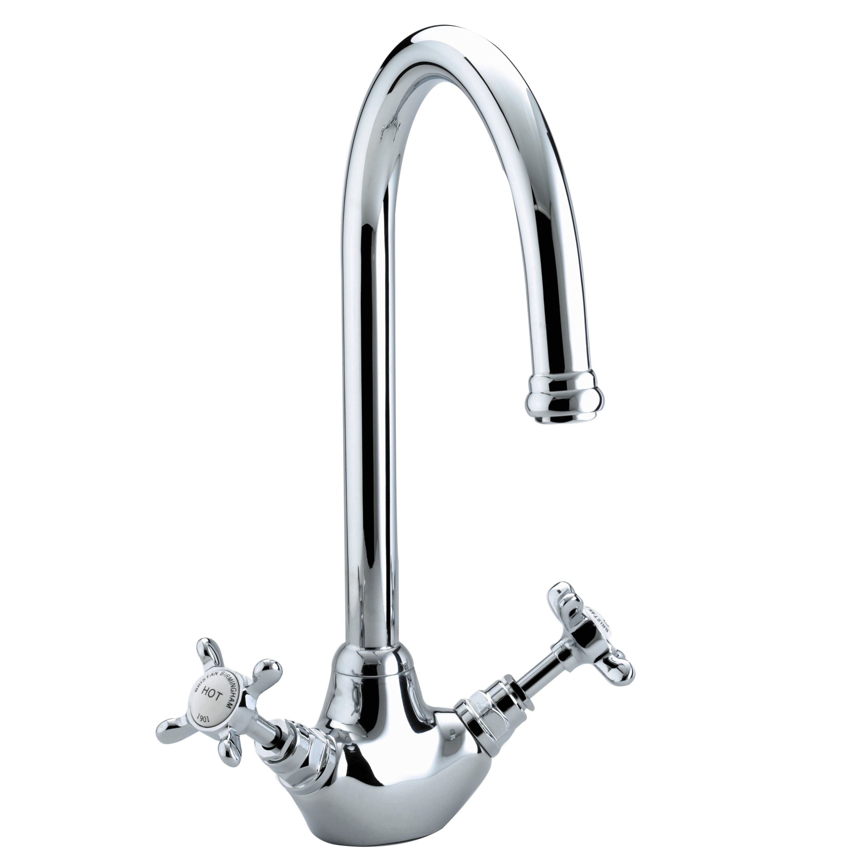Bristan 1901 Easyfit Monobloc Kitchen Sink Mixer Tap - N SNK EF C