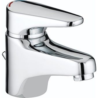 Bristan Jute Basin Mixer Tap with Eco-Click & Pop Up Waste JU EBAS C