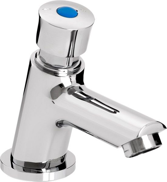 Bristan Single Luxury Soft Touch Timed Flow Tap with Flow Regulator - Z2 LUX 1/2 C