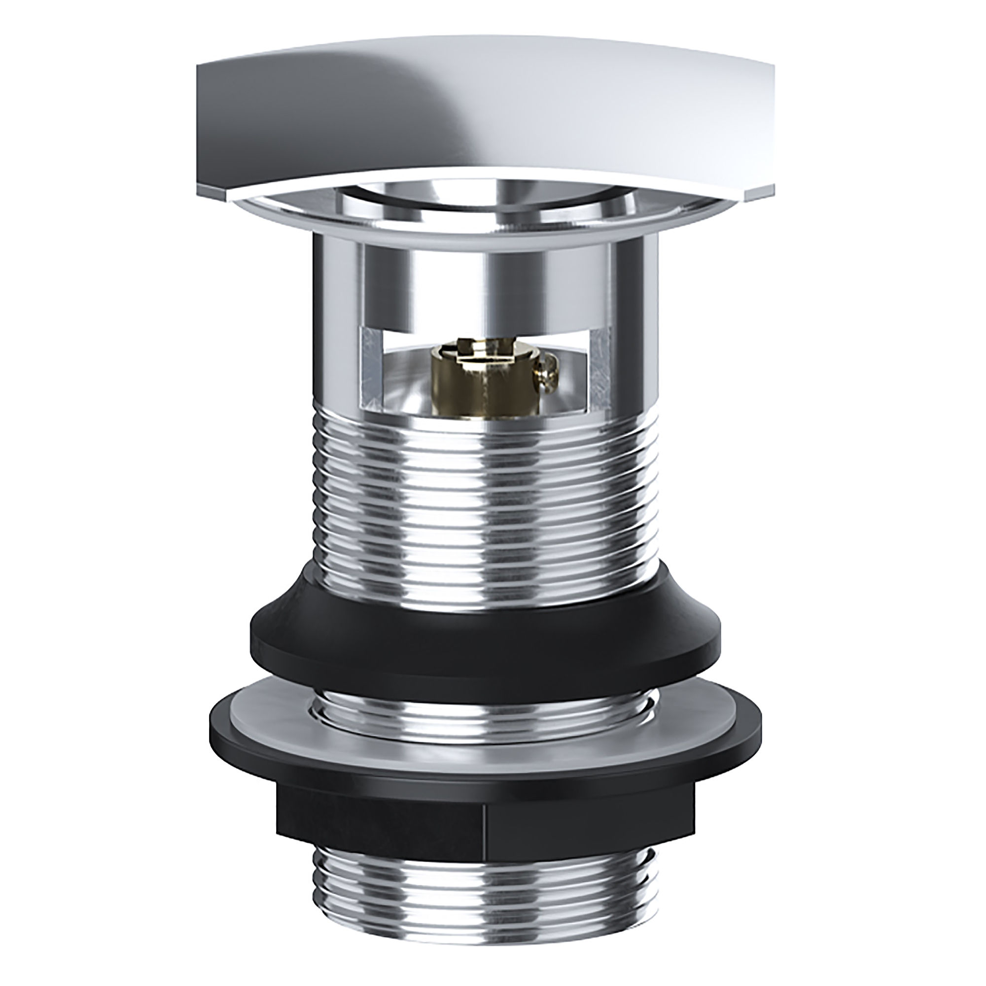Viva Square Clicker Slotted Basin Waste - BW003