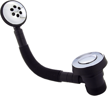 Bath Clicker Waste and Overflow Chrome