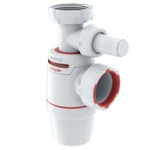 Wirquin Neo Air Zero Leak Sink Trap with Washing Machine Connector 1 1/2"