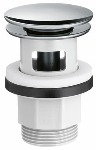 Hansgrohe Push Open Waste Set for Basin and Bidet Mixers 1 1/4" - 50105000