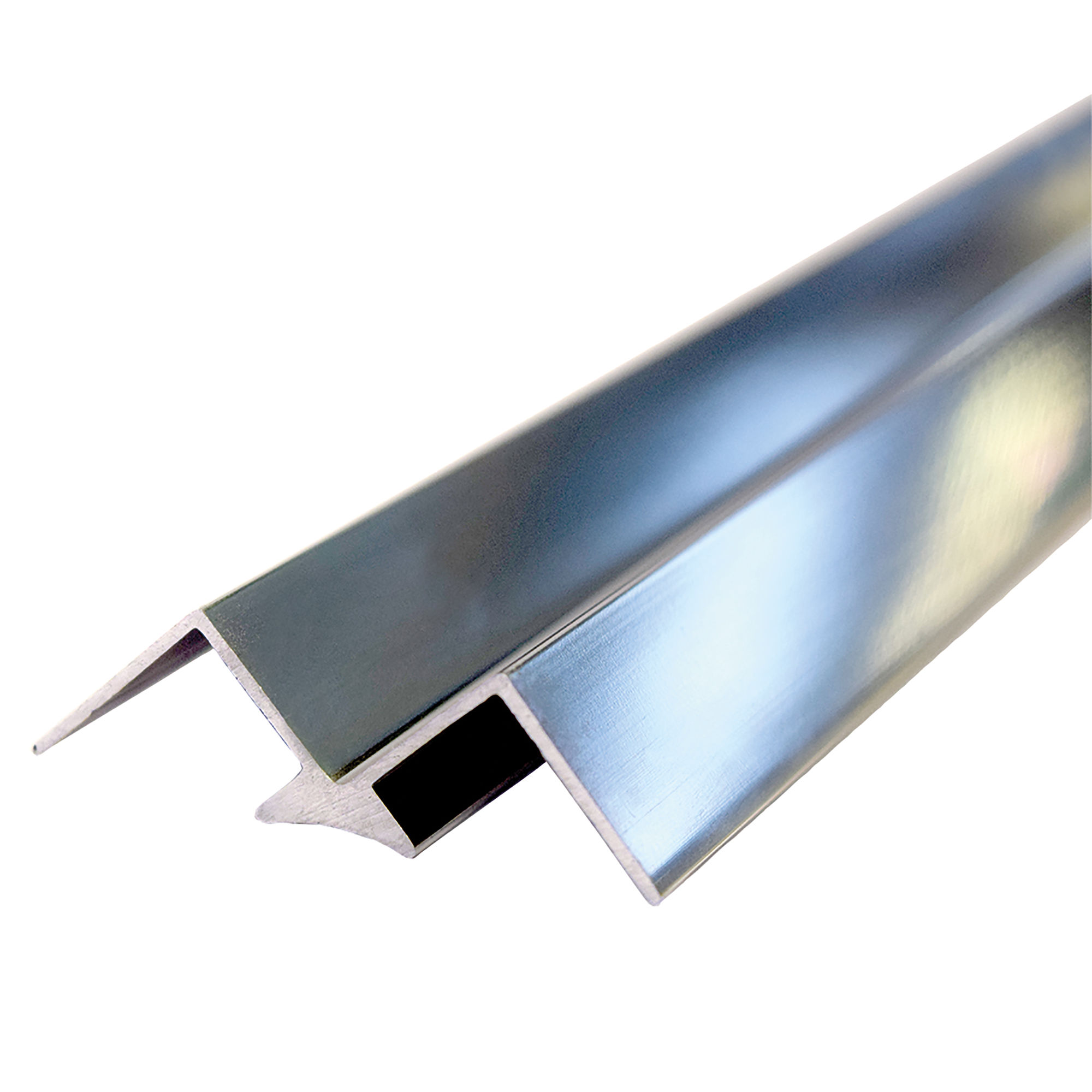 Multipanel Wall Panel Profile Internal Corner Type A Bright Polished 11.5mm x 2450mm - MPIABP