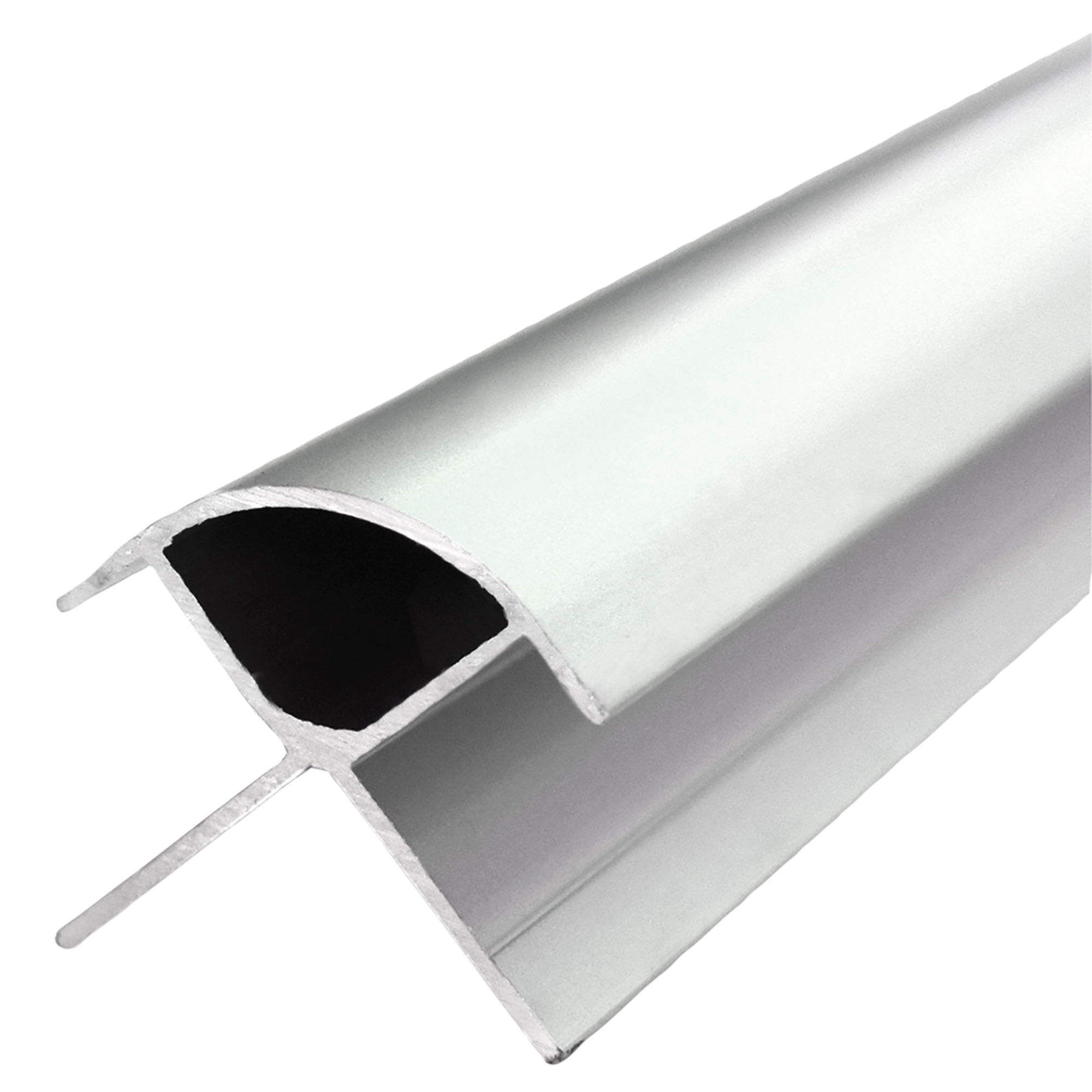 Multipanel Wall Panel Profile External Corner Type B Satin Anodised 11.5mm x 2450mm - MPEASA