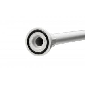 Croydex Telescopic Shower Curtain Rod White 1100-2600mm - AD102022