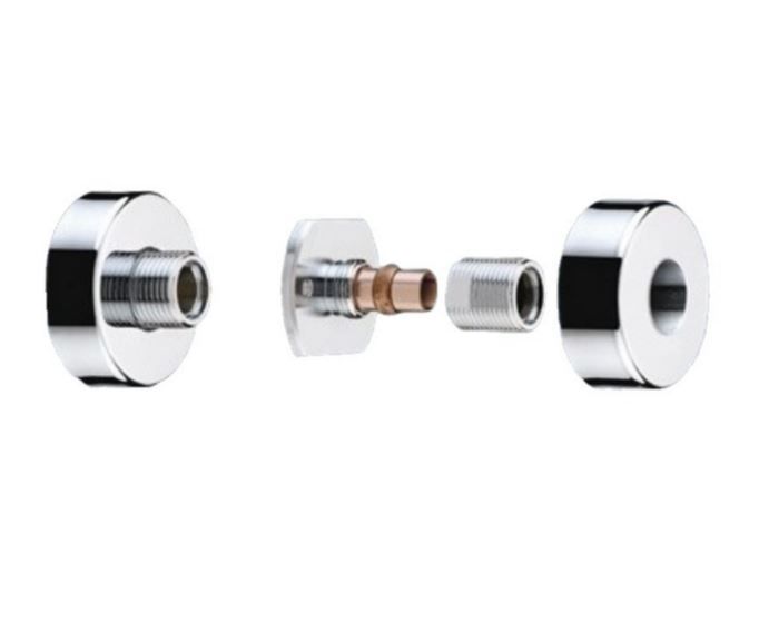 Bristan Bar Shower Mixer Wall Mounts - WMNT10 C