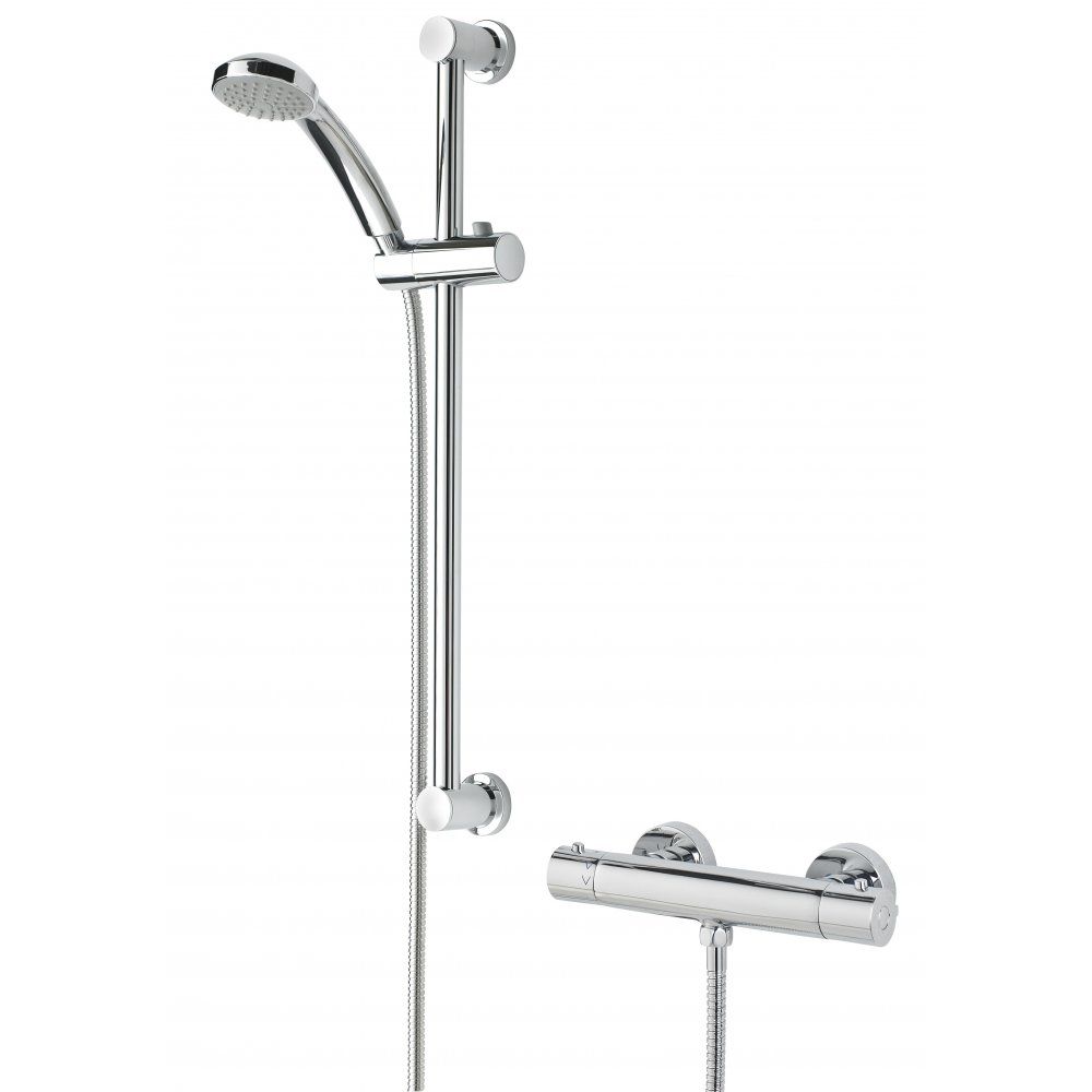 Bristan Frenzy Thermostatic Cool Touch Bar Shower Mixer complete