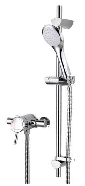 Bristan Acute Surface Mounted Thermostatic Shower + Slider Kit - AE SHXAR C
