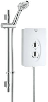 Bristan Smile 3 Electric Shower White 9.5kW